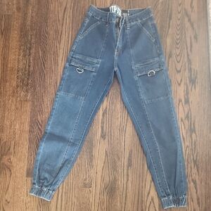 Stylish Blue Jogger Style Jeans